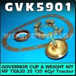 GVK5901 Governor Cup Kit Massey Ferguson TEA20 Tractor & MF 35 135 w 4Cyl Engine