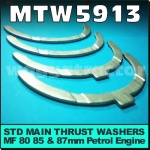 MTW5913 Main Bearing Thrust Set Massey Ferguson TEA20 35 135 Tractor w MF 4Cyl P