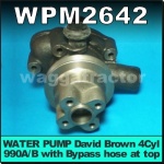 WPM2642 Water Pump David Brown 990 Implematic & Early Selectomatic Tractor with AD4/47 Diesel Engine