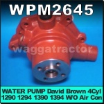 WPM2645 Water Pump Case David Brown 1290 1390 Tractor & 1294 1394 all with Single Vee Pulley