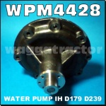 WPM4428 Water Pump International 454 574 Tractor & Case-IH 485 585 all with 3Cyl and 4Cyl Diesel Engine