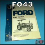 FO43 Workshop Manual Ford 2810 2910 3910 Tractor with 3Cyl Diesel Engine