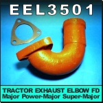 EEL3501 Exhaust Elbow Ford Fordson Major Tractor incl Power-Major & Super-Major