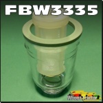 FBW3335-K Glass Fuel Bowl Kit Fiat 411R, 415, 513R, 615, 750, 1300 Tractor