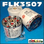 FLK3507 Oil Fuel Filter Kit Ford 2000, 2600, 2610, 2910, 3000, 3230, 3430, 3600, 3610, 3910, 3930, 4000, 4100, 4110, 4130, 4600, 46101 4630, 4830, 5000, 5110, 5600, 5610, 6600, 6610, 6710, 6810, 7000, 7600, 7610, 7700, 7710 Tractor w 10cm Spin-On LF