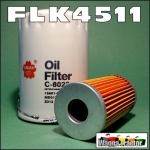FLK4511 Oil Fuel Filter Kit Iseki TD4410 Tractor, with Isuzu 4FC1 Engine