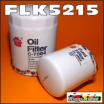 FLK5215 Oil Fuel Filter Kit Kubota M7580 M8580 M9580 Tractor all with spin-on fuel filter