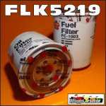 FLK5219 Oil Fuel Filter Kit Kubota M4030 M5030 M4500 M4050 M4950 Tractor, all with spin-on fuel filter