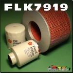 FLK7919-C Sakura Filter Kit Toyota Landcruiser HZJ105 4.2L Diesel Oil Fuel Air