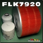 FLK7920-C Sakura Filter Kit Toyota Landcruiser HDJ78 HDJ100 4.2L Oil Fuel Air