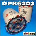 OFK6202 Oil Filter Kit Mazda Ford T3500, T4000, T4600 T Series Trader Truck woth Mazda SL, SL-T, TF, TM Engine all with spin-on bypass filter