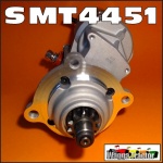 SMT4451 Starter Motor International IH 696, 766, 866, 976, 786, 886, 986 Tractor with IH Neuss D310, D358, DT358 6-Cyl Diesel Engine - mounted at rear of engine, drives CCW