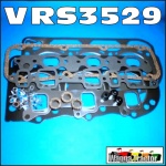 VRS3529-B VRS Head Gasket Set Ford 2000, 3000 Tractor all with Ford BSD326, BSD329 3-Cyl Diesel Engine - 4.2in Bore 