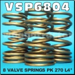 VSP6804 8x Valve Springs for Chamberlain 9G Tractor with Perkins 4-270D Engine 